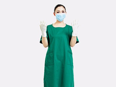 壹号娱乐纺织手术服面料品质上乘